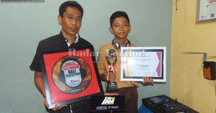 Muhammad Fery Adrian DJ Termuda di Indonesia Asal NTB