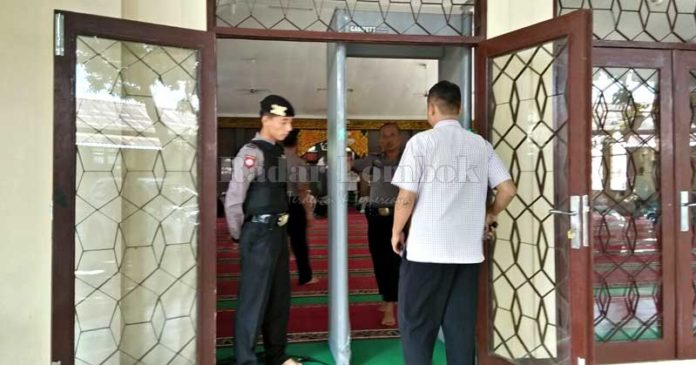 Masjid Polda NTB Dilengkapi Metal Detector