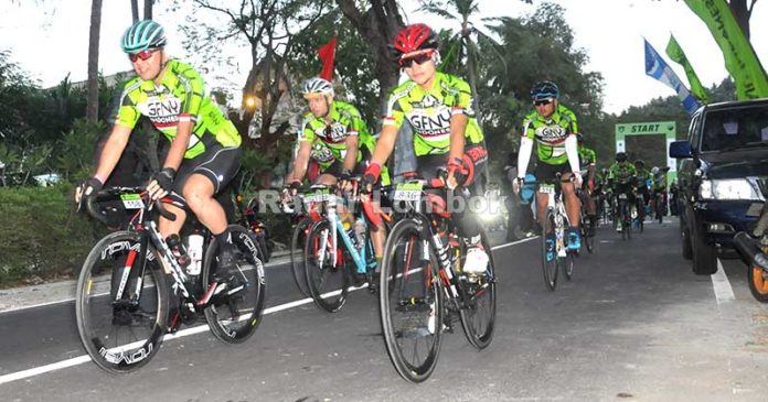 Rider Malaysia dan Singapura Juara GNFY Lombok