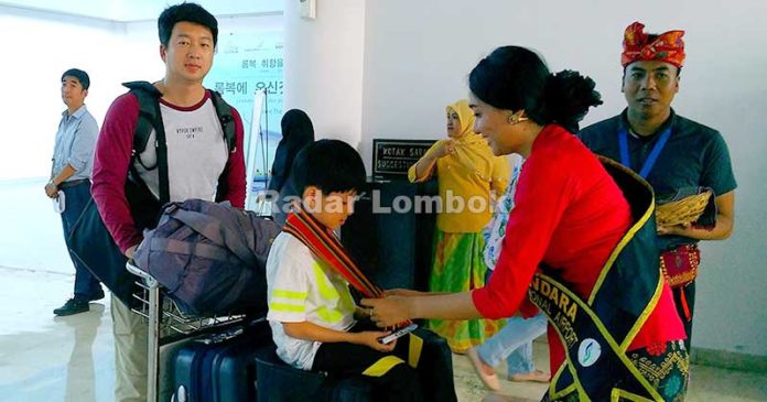 160 Wisatawan Korea Kembali Tiba di Lombok