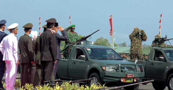 Peringatan Hari Ulang Tahun (HUT) TNI ke-72