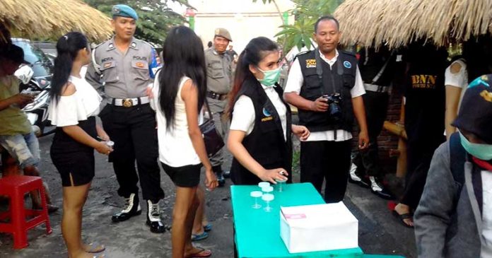 Lima Pengguna Narkotika Terjaring Razia BNN di Kota Mataram