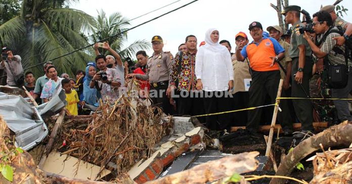 Kerugian Banjir Lombok Timur
