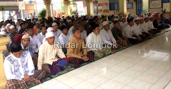 Suasana Perayaan Maulid Nabi Muhammad SAW di Lapas Mataram