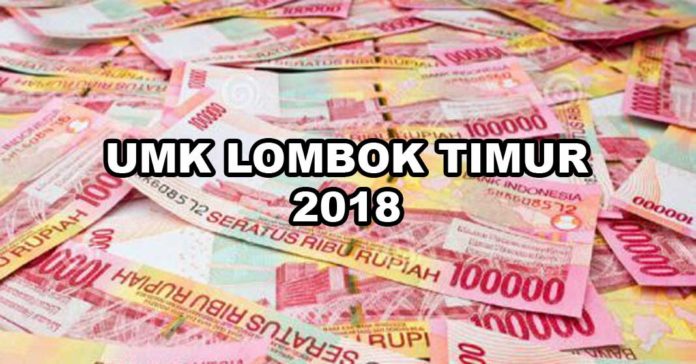 Ini UMK Lombok Timur Tahun 2018 yang Sudah Ditetapkan