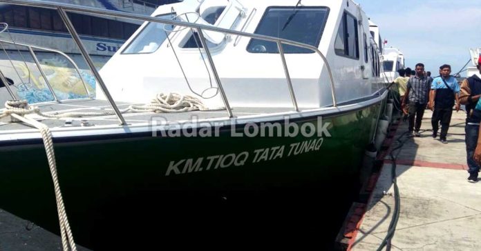 Bantuan Kapal Kemendes Untuk Pemkab Lombok Utara akan Dikomersilkan