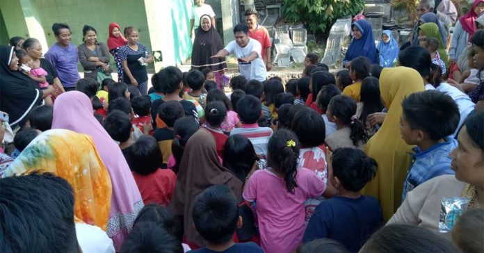 Relawan Mulai Obati Trauma Anak Korban Gempa Lombok