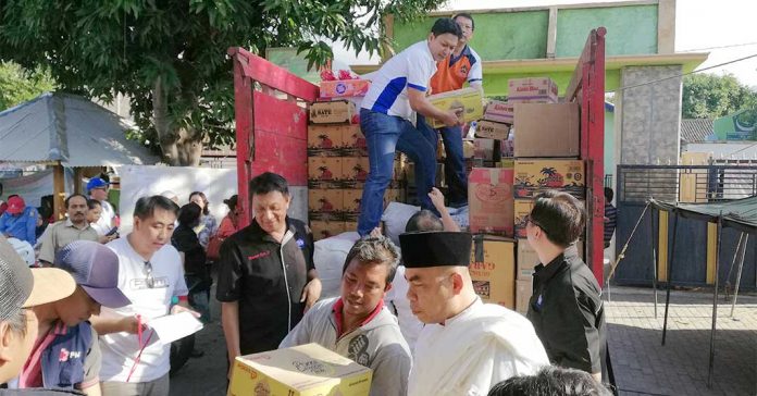 NU dan Warga Tionghoa Bantu Korban Gempa